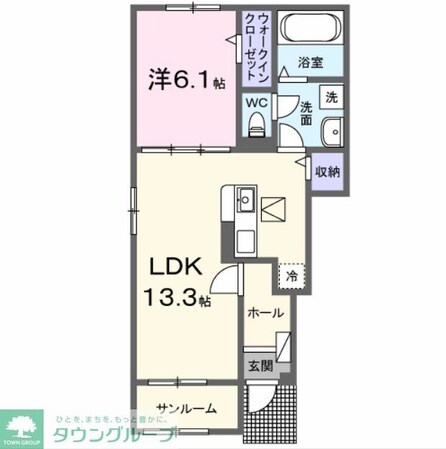 レ プリューム ドゥの物件間取画像